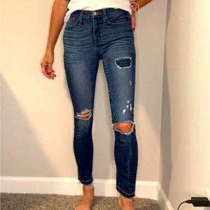 JCrew lookout hi rise skinny, 27Tall